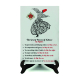 Mevlana'nın 7 Öğüdü (İngilizce) Printed Wooden Tabletop
