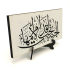 “Cennet Annelerin Ayakları Altındadır.”(Hadis-i Şerif) Printed Wooden Tabletop
