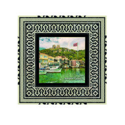 Anadolu Kavağı Görseli Baskılı Ahşap Tablo