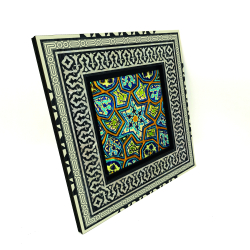 Bursa Yeşil Camii Mihrap Motifi Baskılı Ahşap Tablo