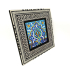 Cuma Camii Çinisi-İran Printed Wooden Frame
