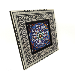 8 Adet "Yâ Allah" Baskılı Ahşap Tablo