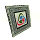 3'lü vav harfi Printed Wooden Frame