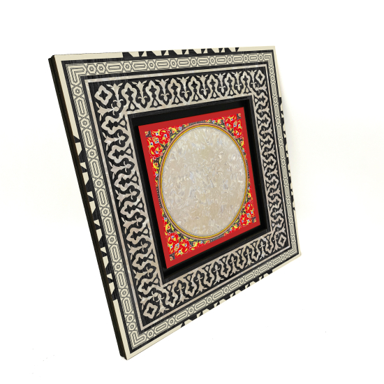 Kenar Deseni / Görsel Baskılı Ahşap Tablo