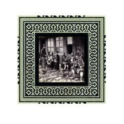 "İstanbul’da bir Kahvehane" Resmi Baskılı Ahşap Tablo