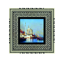 Ortaköy Camii  Baskılı Ahşap Tablo