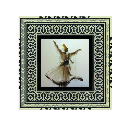 Semazen  Baskılı Ahşap Tablo