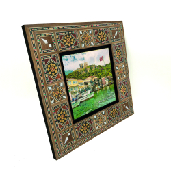 Anadolu Kavağı Görseli Baskılı Ahşap Tablo