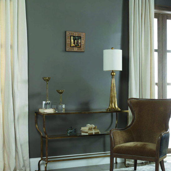 Osman Hamdi Bey – Atik Valide Camii'nde Kuran Okuyan Adam Tablosu Baskılı Ahşap Tablo