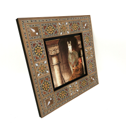 At Görseli Baskılı Ahşap Tablo