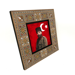 Cemal Paşa Baskılı Ahşap Tablo