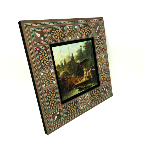 David Roberts – Eyüp Sultan Camii Tablosu Baskılı Ahşap Tablo