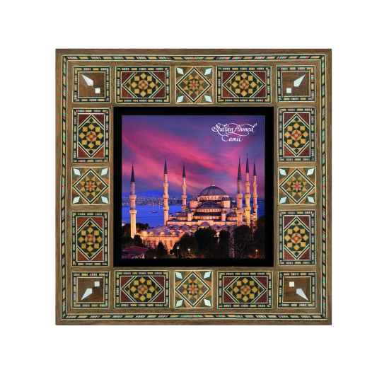 Sultan Ahmet Camii Printed Wooden Frame