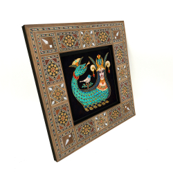 Şahmeran Baskılı Ahşap Tablo