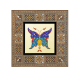 Kelebek Deseni Printed Wooden Frame