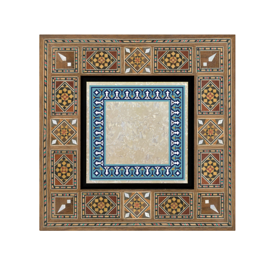 Kenar Deseni / Görsel Baskılı Ahşap Tablo