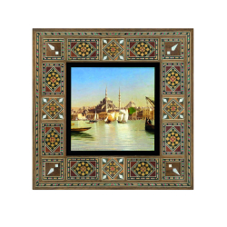 Eminönü Yeni Camii Baskılı Ahşap Tablo