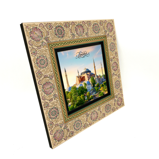 Ayasofya Baskılı Ahşap Tablo