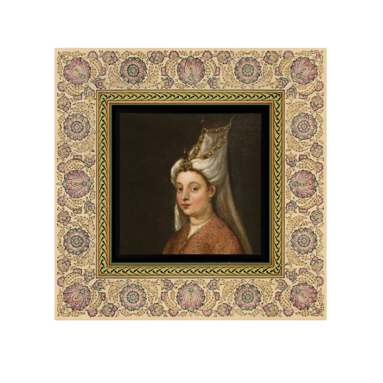 Hürrem Sultan Baskılı Ahşap Tablo