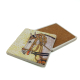 At Minyatür Çizimi Printed Natural Stone Coaster