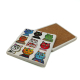 KedilerPrinted Natural Stone Coaster