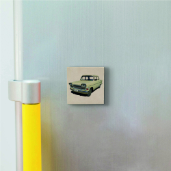 Devrim Otomobili Printed Natural Stone Magnet