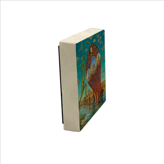 Edirne Sembolleri Printed Natural Stone Magnet