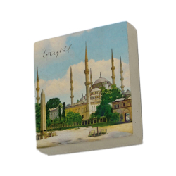 Sultan Ahmet Camii Printed Natural Stone Magnet
