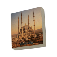 Selimiye Camii (Edirne) Printed Natural Stone Magnet