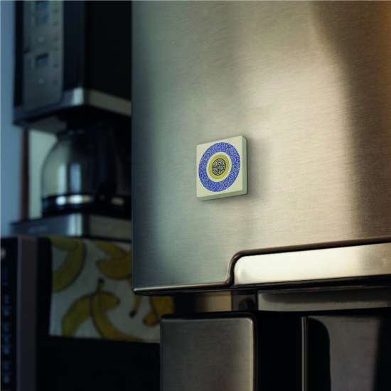 Nazar Ayeti ve Maşallah La Kuvvete illa billa Printed Natural Stone Magnet