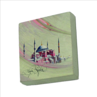 Ayasofya Camii Printed Natural Stone Magnet