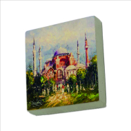 Ayasofya Camii Printed Natural Stone Magnet