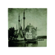 Ortaköy Camii (Fotoğraf, 1920’ler) Baskılı Doğal Taş Magnet