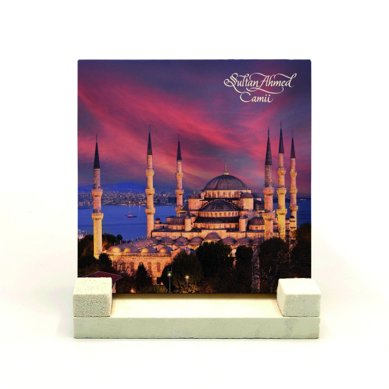Sultan Ahmet Camii Printed Natural Stone Tabletop