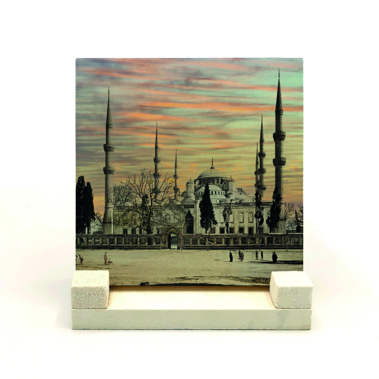 Sultan Ahmet Camii Printed Natural Stone Tabletop