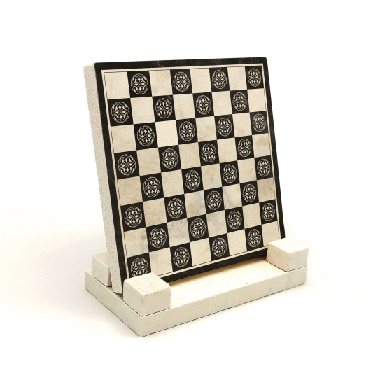 Satranç Tahtası  Printed Natural Stone Tabletop