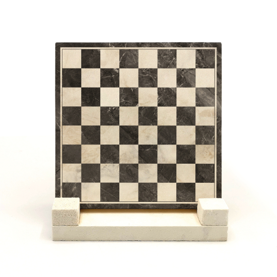 Satranç Tahtası  Printed Natural Stone Tabletop