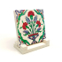 İznik Çini Deseni Printed Natural Stone Tabletop