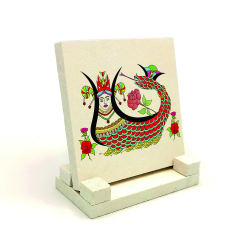 Şahmeran Printed Natural Stone Tabletop