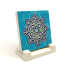 İran Geometrik Çini Desen Printed Natural Stone Tabletop