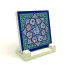Anadolu Selçuklu Çini Motifi Printed Natural Stone Tabletop