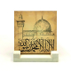 Mescid-i Aksa ve Kelime-i Tevhid Printed Natural Stone Tabletop