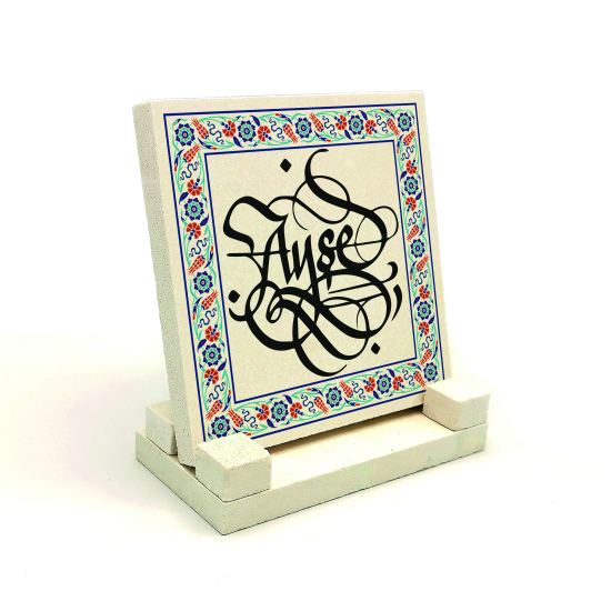 Kenar Deseni / Görsel Printed Natural Stone Tabletop