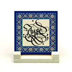 Kenar Deseni / Görsel Printed Natural Stone Tabletop