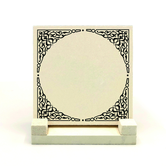 Kenar Deseni / Görsel Printed Natural Stone Tabletop