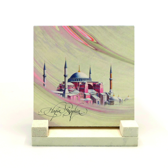 Ayasofya Camii Printed Natural Stone Tabletop