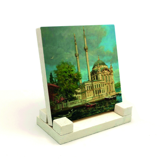 Ortaköy Camii Printed Natural Stone Tabletop