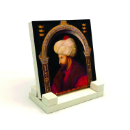 Fatih Sultan Mehmet Printed Natural Stone Tabletop