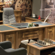 Emir Sultan Mosque in Bursa Printed Natural Stone Tabletop