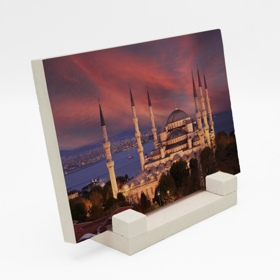 Sultan Ahmet Camii Printed Natural Stone Tabletop